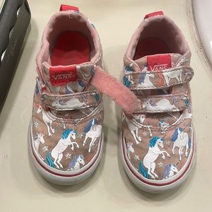 Unicorn toddler Vans